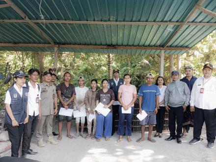 Kegiatan Pemantauan dan Pendataan Penduduk Non Permanen (PNP) di Wilayah Desa Sambirenteng [24/06]